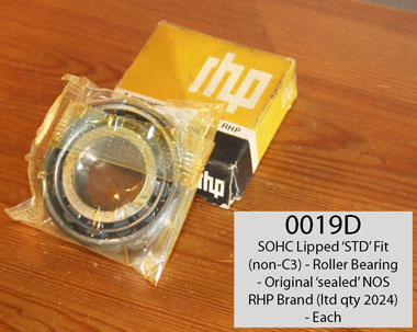 RHP SOHC Lipped Roller Bearing - STD fit